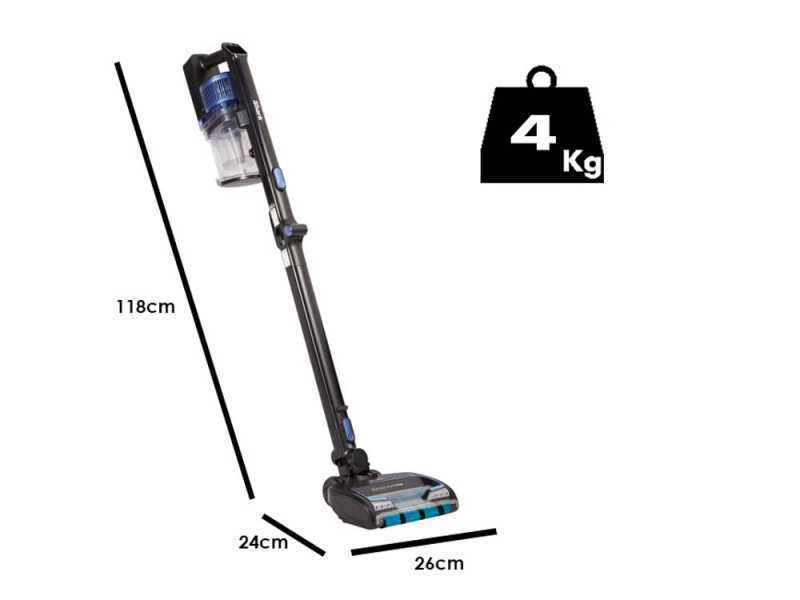 Shark Powerfins IZ320EUT - Aspiradora - Escoba de bater&iacute;a - Con Pet kit - 2x bater&iacute;as de 21.6V