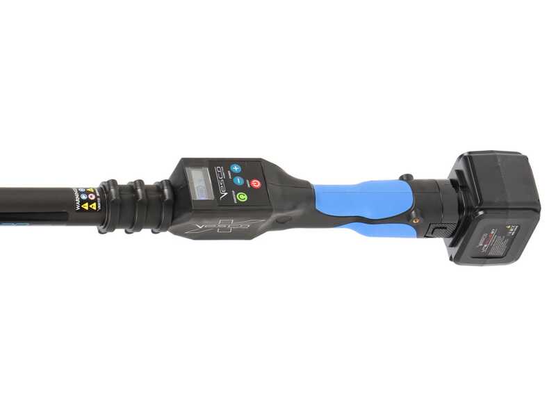 VESCO GALAXY XR14T.1 - Vareador de aceitunas con bater&iacute;a de litio - P&eacute;rtiga telesc&oacute;pica 210-320 cm - 14.4V 6Ah