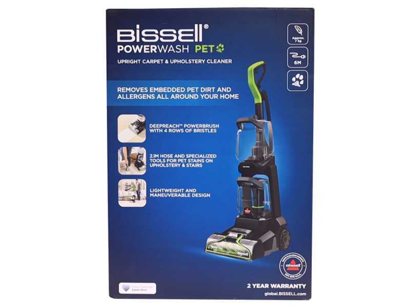 Bissell PowerWash Pet - Lavamoquetas - Lava tapicer&iacute;as - 600W