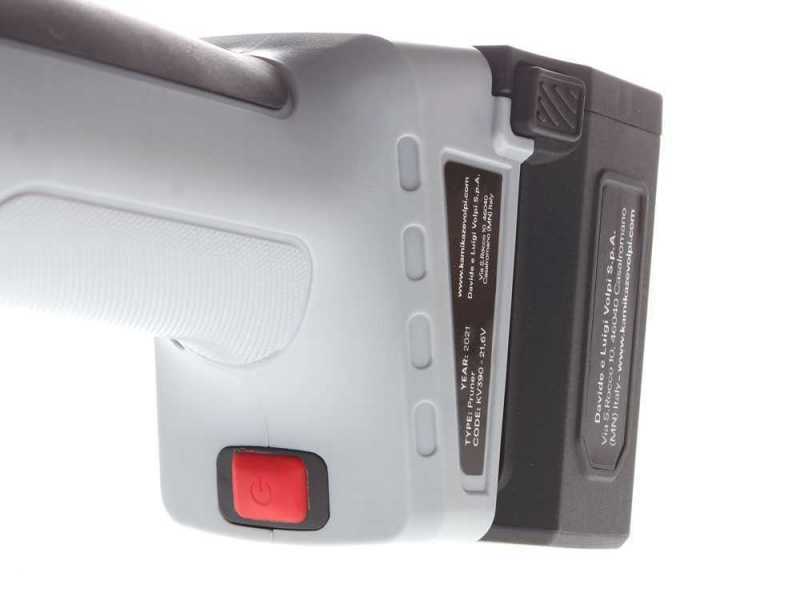 Volpi KV390 - Tijera el&eacute;ctrica de poda - BATER&Iacute;A Y CARGADOR NO EST&Aacute;N INCLUIDOS