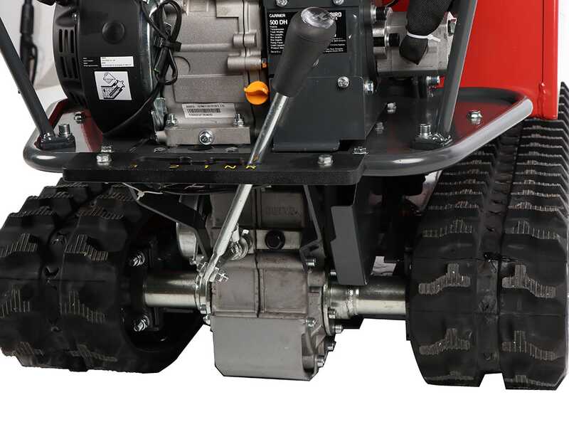 Blue Bird Carrier 500 - Carretilla de orugas extensible - Capacidad 500Kg