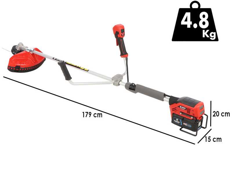 Blue Bird BC 23-800 B - Desbrozadora de bater&iacute;a - 50.4V 5Ah