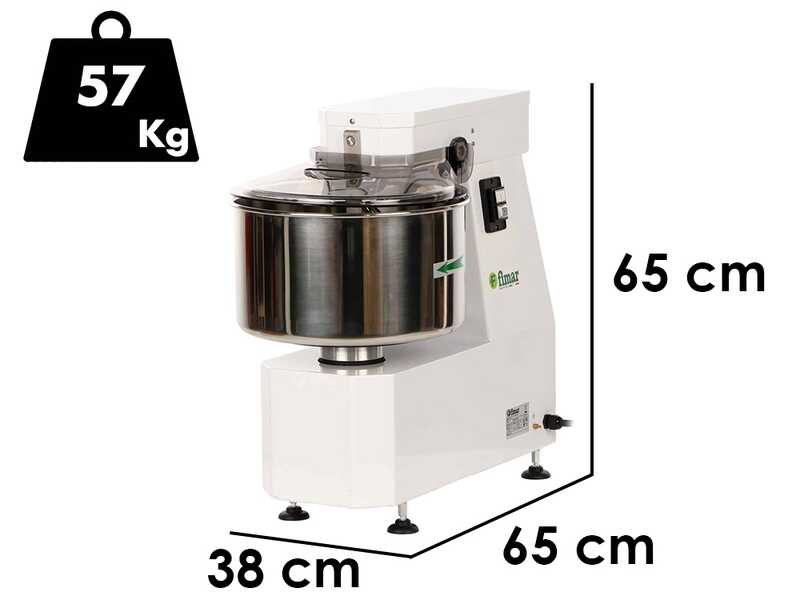 Fimar 20LN - Amasadora de espiral - Trif&aacute;sica - 16 Kg