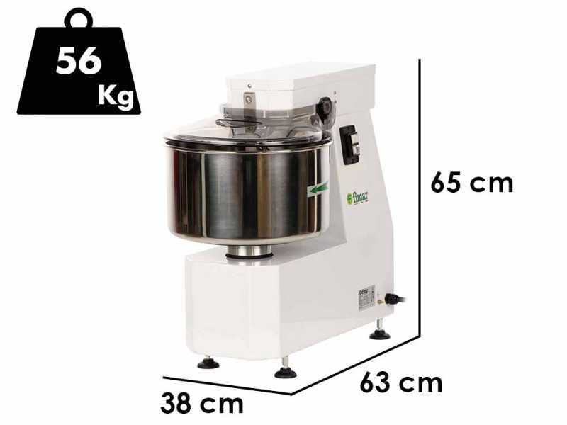 Fimar 15LN - Amasadora de espiral - Trif&aacute;sica - 10 Kg