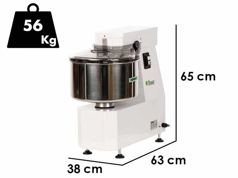Fimar 15LN - Amasadora de espiral - 10 Kg