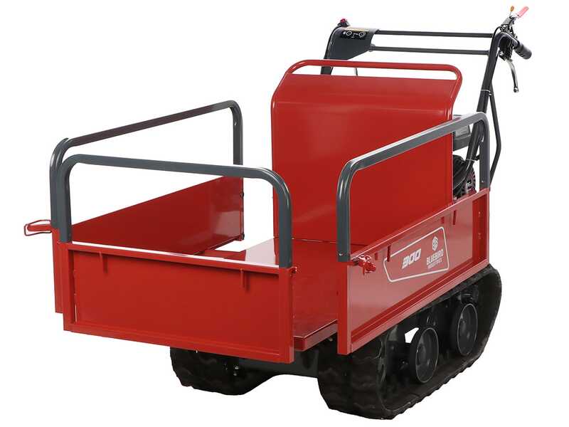 Blue Bird Carrier 300 - Carretilla de orugas con caj&oacute;n extensible - Capacidad  300Kg