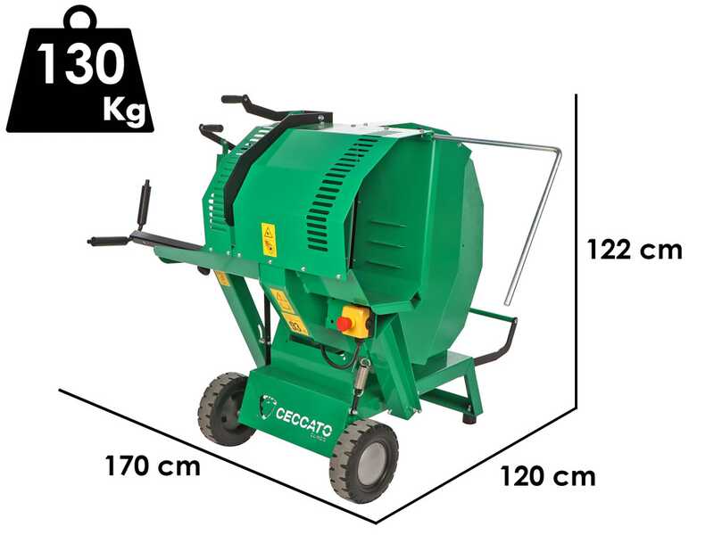 SGT CH210 Loncin LC170F-2 - Sierra circular de gasolina - Sierra de banco