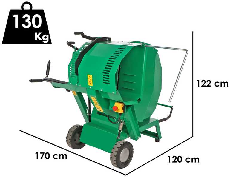 SGT CH210 Loncin LC170F-2 - Sierra circular de gasolina - Sierra de banco