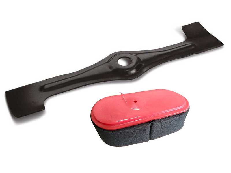 Weibang WBAKIT53B - Kit filtro de aire y cuchilla con aletas de repuesto