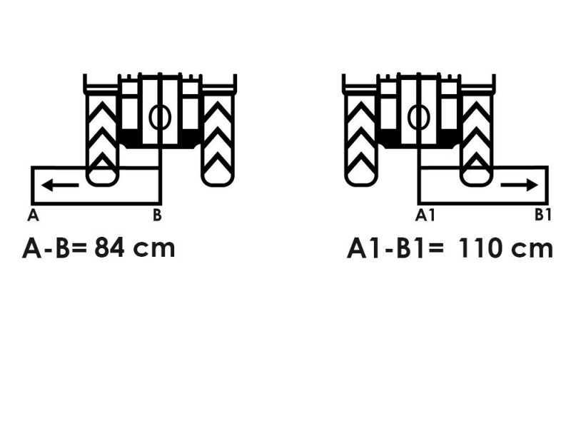 BlackStone BL 140 MSS - Trituradora de martillos - Serie ligera - Desplazamiento manual