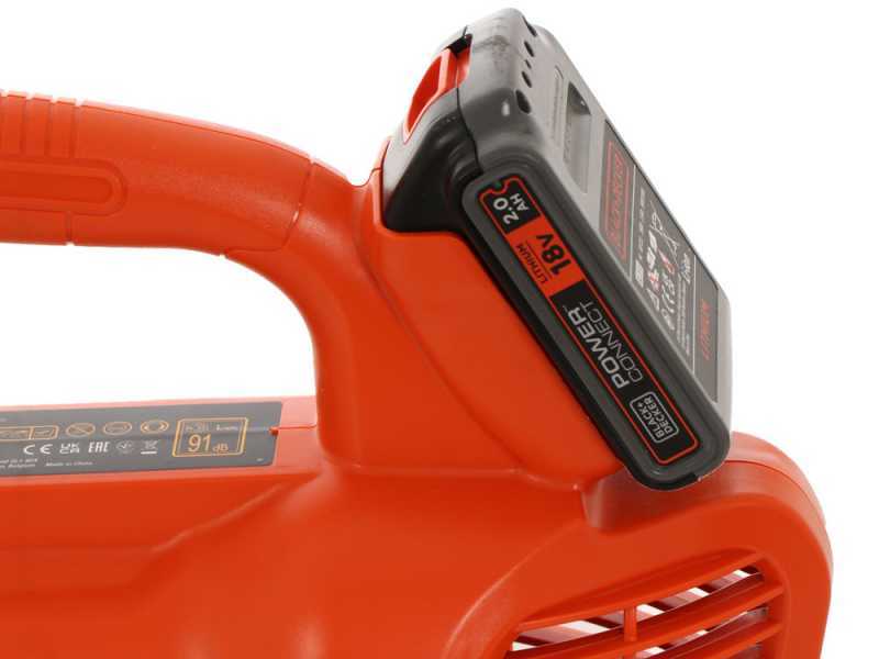 Black &amp; Decker BCBL200B-XJ - Soplador de bater&iacute;a - BATER&Iacute;A Y CARGADOR NO EST&Aacute;N INCLUIDOS