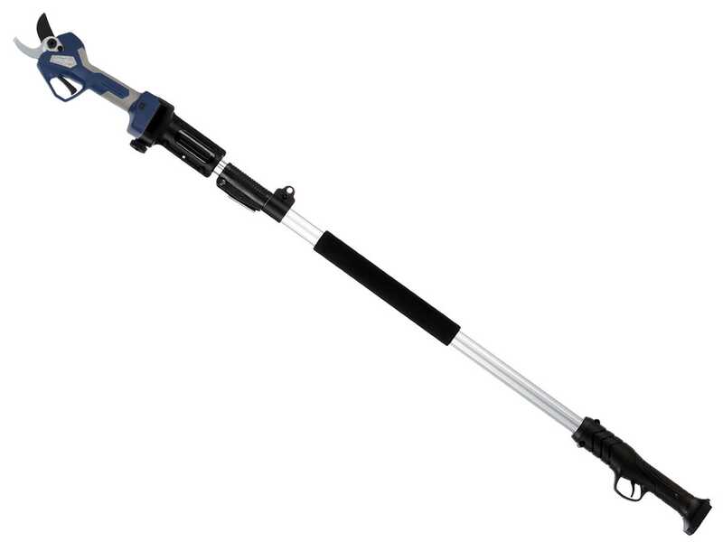 Bullmach ARTEMIS 45 - Tijeras el&eacute;ctricas de poda con p&eacute;rtiga 150-210 cm - 2x 21.6V 4Ah - Di&aacute;metro de corte 45 mm