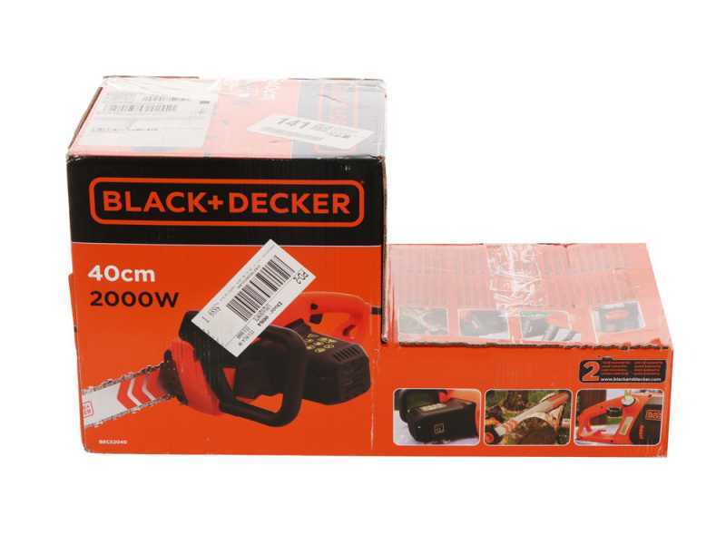 Black &amp; Decker BECS2040-QS - Electrosierra de 2000 W - Espada de 40 cm