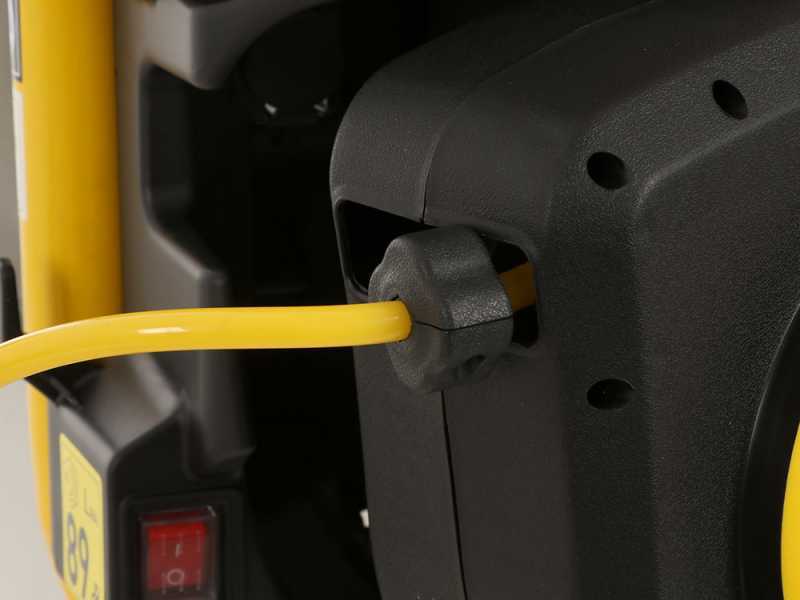 Stanley Wall Tech Pro - Compresor de aire el&eacute;ctrico monof&aacute;sico de pared, sin aceite - Motor 1.5 HP - 2 L
