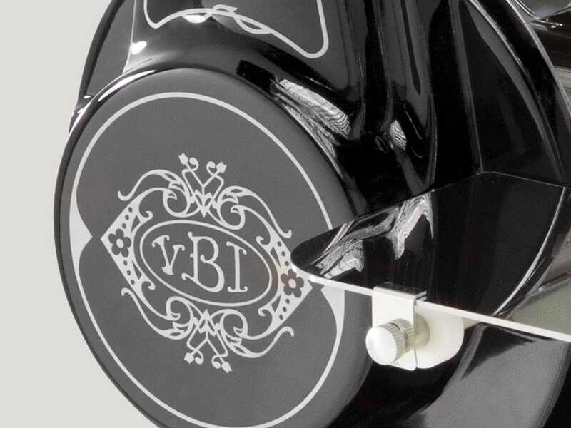Berkel B2 Negra - Cortadora de fiambre de volante - Cuchilla de acero cromado de 265 mm