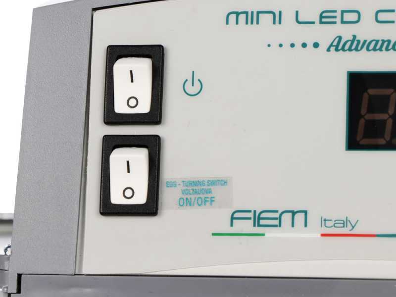 FIEM Cip Cip 28 Mini Led Advanced - Incubadora de huevos autom&aacute;tica - 28 huevos