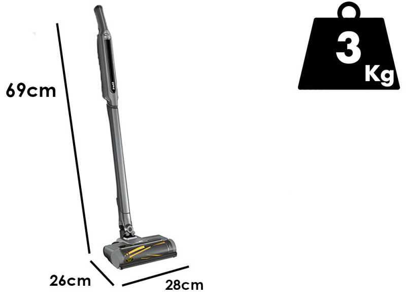 Shark WV361EU - Aspiradora - Escoba el&eacute;ctrica - 2 en 1 - Bater&iacute;a de 11.1V 3Ah