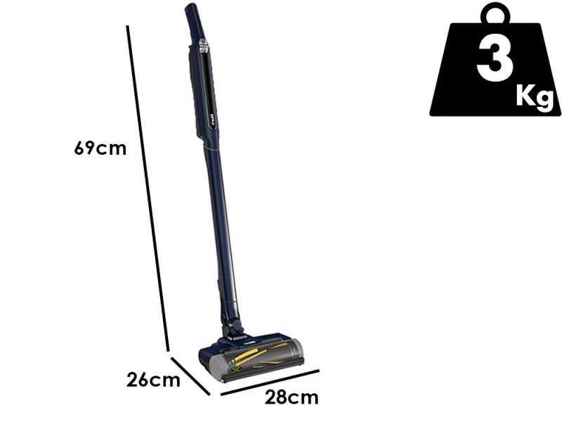 Shark WV362EUT - Aspiradora - Escoba el&eacute;ctrica - 2x Bater&iacute;as de 11.1V 3Ah - Con Pet kit