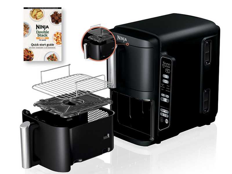 Ninja Double Stack SL300EU - Freidora de aire - 7,6L