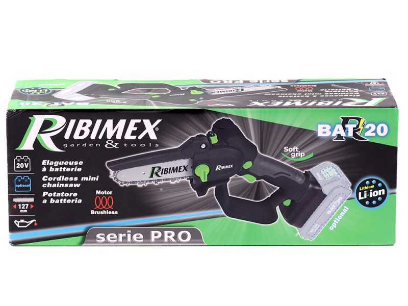 Ribimex PRBAT20/ELAG - Podadora manual de bater&iacute;a - 20V/4Ah