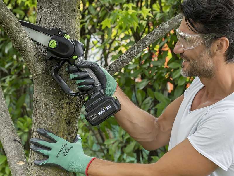 Ribimex PRBAT20/ELAG - Podadora manual de bater&iacute;a - 20V/4Ah