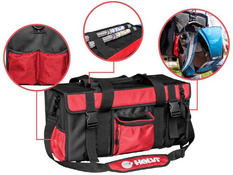 Helvi Galileo TIG 219 HF - Soldadora Inverter (MMA, TIG HF o LIFT) + Kit bolsa, corriente continua (DC)