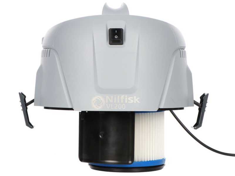 Nilfisk VL200 20 PC EU - Aspirador de s&oacute;lidos y l&iacute;quidos - Bid&oacute;n de pl&aacute;stico 20 l - 1500W
