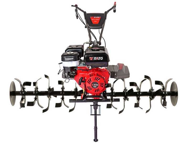 Italian Power RG 7.2-130Q-Z - Motoazada de gasolina 15 HP - Motor Rato R420