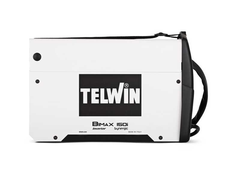 Telwin Bimax 150i Synergic - Soldadora Inverter Multiproceso - (MIG-MAG/FLUX/MMA), corriente continua (DC)