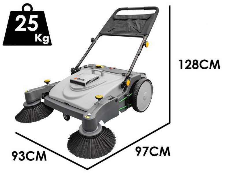 Comet CSW 950 MF - Barredora manual de empuje con recogedor