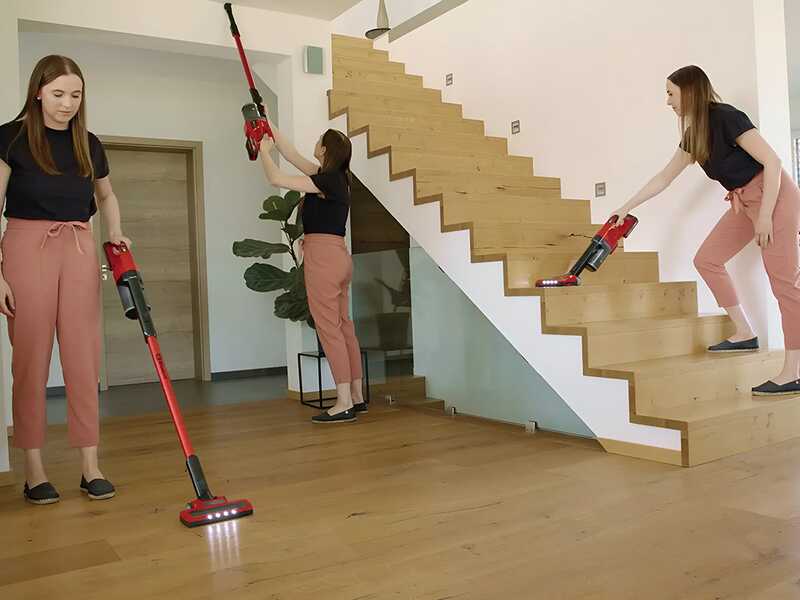 Einhell TE-SV 18 Li - Aspiradora - Escoba de bater&iacute;a - 2 en 1 - BATER&Iacute;A Y CARGADOR NO EST&Aacute;N INCLUIDOS