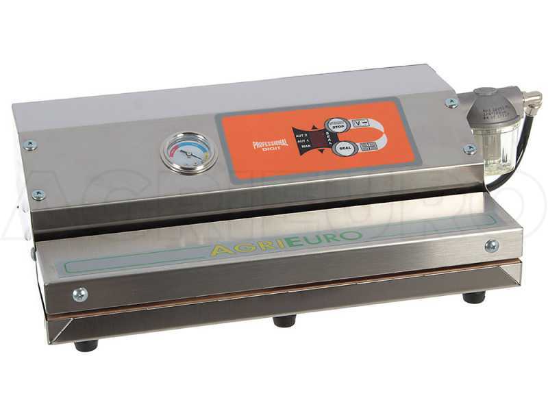 Envasadora al vac&iacute;o profesional Euro 380 INOX - Barra de soldadura de 36.5 cm 