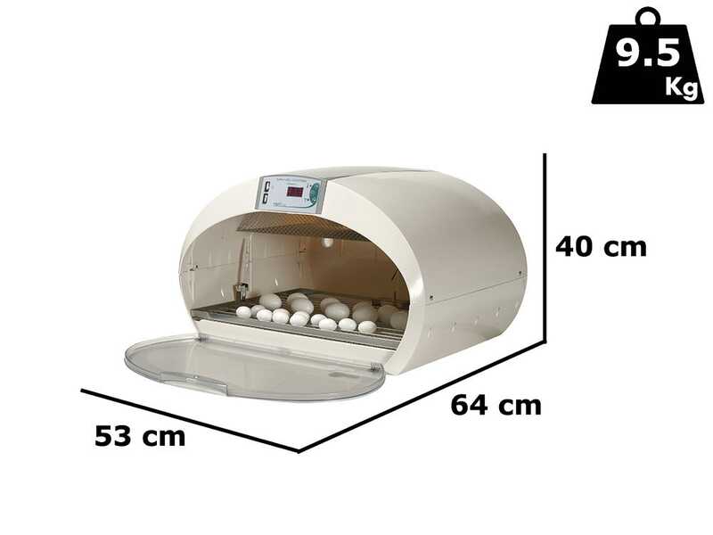 FIEM Cosmo MiniLed Advanced 72 Led - Incubadora de huevos autom&aacute;tica - 72 huevos