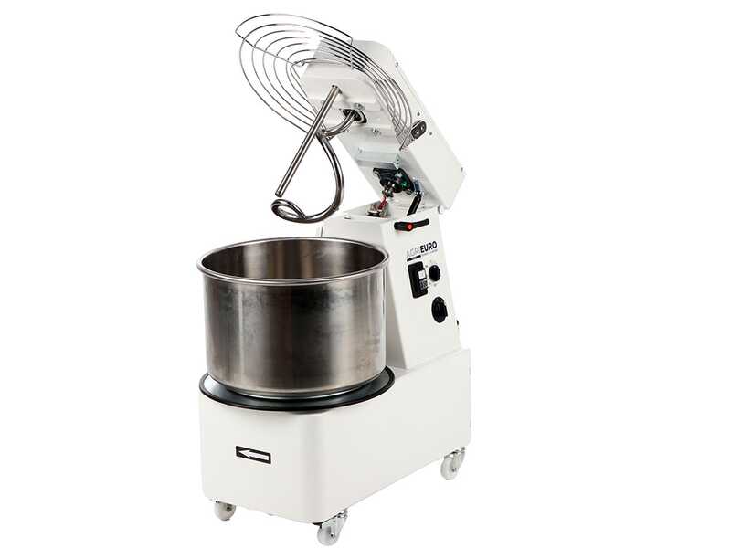 Amasadora de espiral abatible Mixer 5000 H2O Deluxe - De 40 Kg trif&aacute;sica 2 velocidades de alta hidrataci&oacute;n