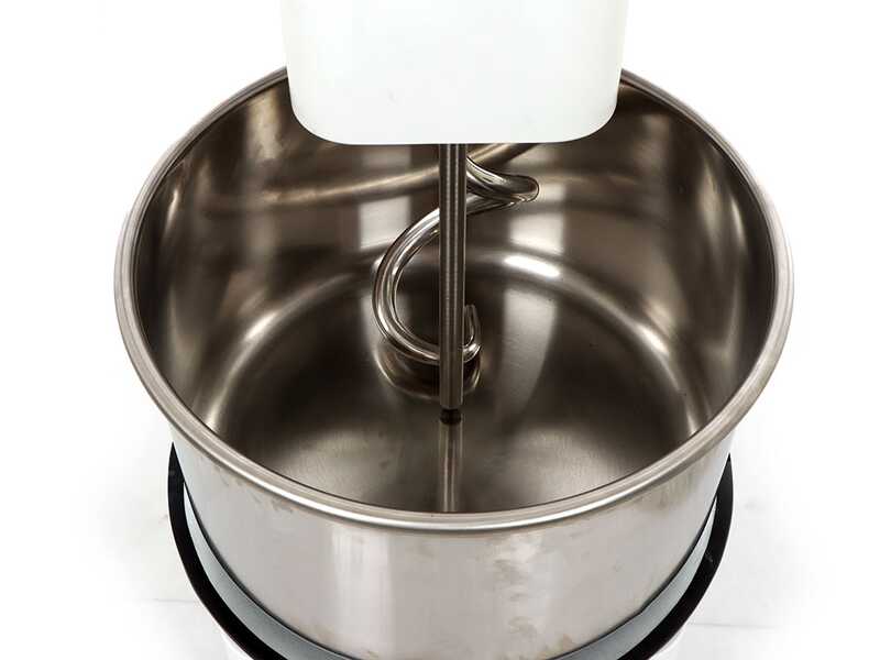Amasadora de espiral abatible Mixer 5000 H2O Deluxe - De 40 Kg trif&aacute;sica 2 velocidades de alta hidrataci&oacute;n