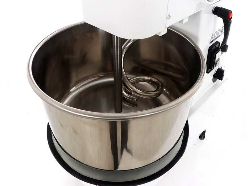 Mixer 3000 T-2G Deluxe DIG - Amasadora de espiral abatible - 24 Kg trif&aacute;sica de 2 velocidades - Pantalla digital