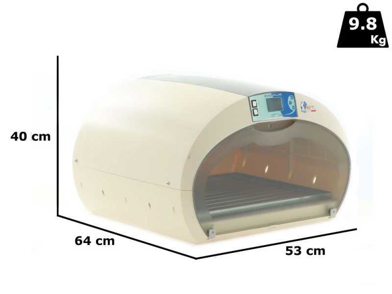 FIEM Cosmo Evo Plus 72 - Incubadora de huevos autom&aacute;tica - 72 huevos