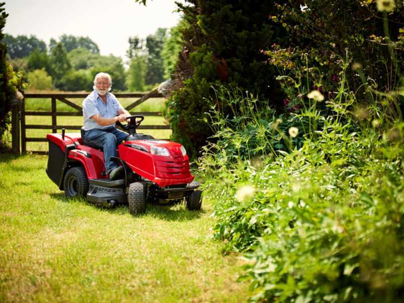 Mountfield MTF 98H - Tractor cortac&eacute;sped con cambio hidrost&aacute;tico y recogedor de 240 L