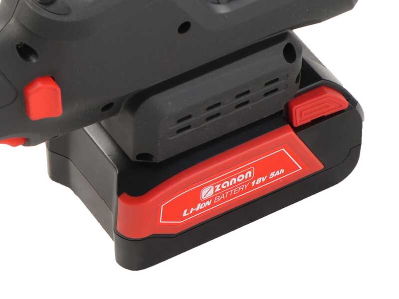 Zanon ZP 190LP - Podadora de bater&iacute;a con p&eacute;rtiga telesc&oacute;pica - 18 V 5 Ah