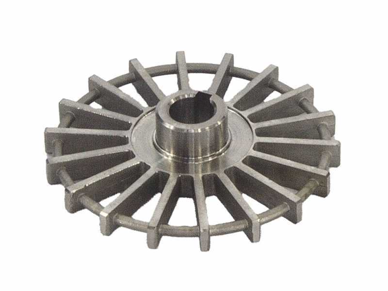 Tellarini ALM 20-SR - Bomba el&eacute;ctrica de trasiego de acero inoxidable - Racores de nailon recto+curvo