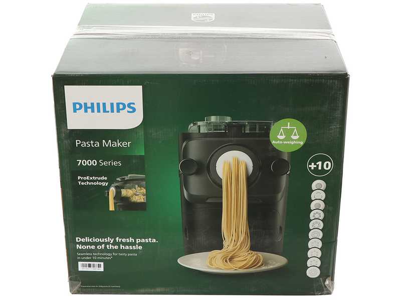 Philips Pasta Maker 7000 HR2665/96 - M&aacute;quina de hacer pasta el&eacute;ctrica 2 en 1 - Amasa y extrude
