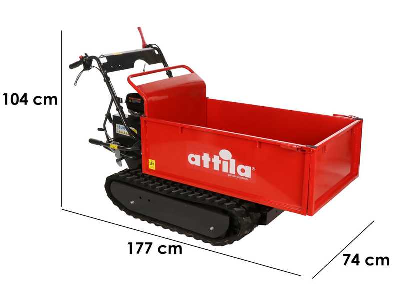 Attila ATT 500 C - Carretilla de orugas extensible - Capacidad 500Kg