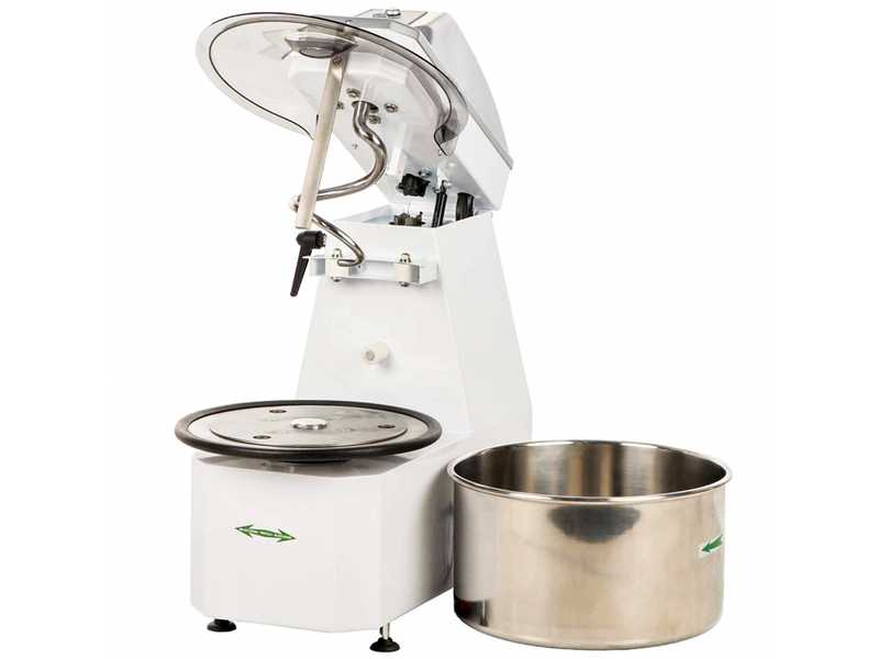 Fimar 38SR - Amasadora de espiral con cabezal abatible