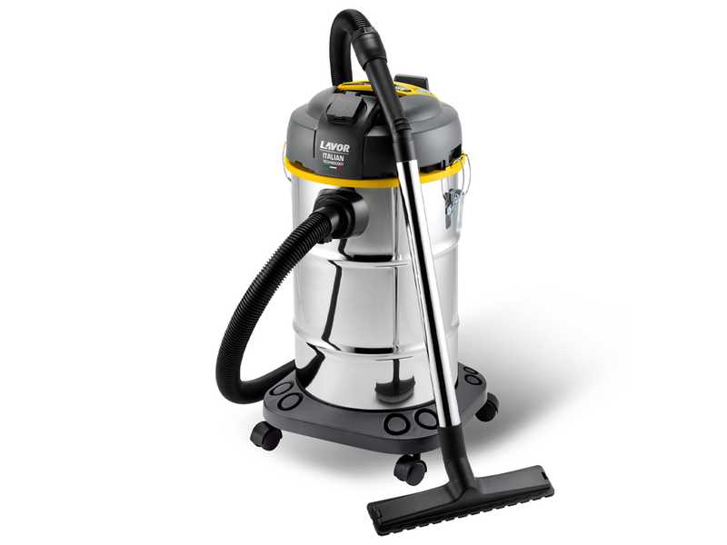 Lavor WTP 30 XE - Aspirador de polvo y l&iacute;quidos - Bid&oacute;n Inox 30 L - 1600 W