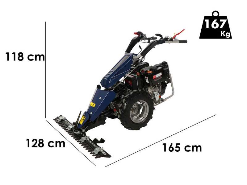 BullMach Chimera 400 - Motosegadora multifunci&oacute;n - Motor Di&eacute;sel 418cc