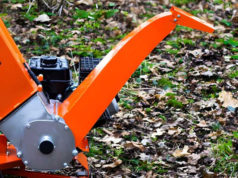 Forest Master FM14DDES - Biotrituradora de gasolina - Motor de gasolina LCT de 14 HP