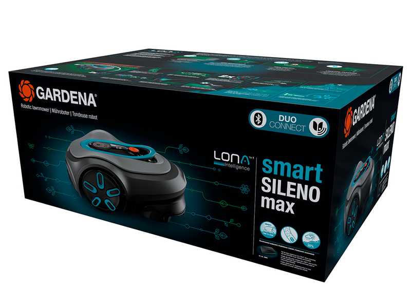 Gardena Smart SILENO Max 1500 - Robot cortac&eacute;sped - Ancho de corte 22 cm