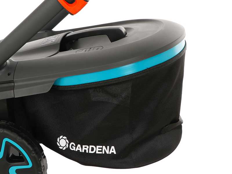 Gardena PowerMax Duo 46/36V P4A - Cortac&eacute;sped de bater&iacute;a - 2x18V 4Ah - Corte de 46 cm