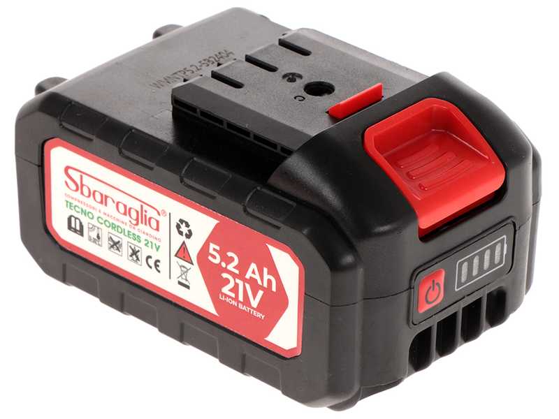 Sbaraglia Ares 21V - Podadora de bater&iacute;a con p&eacute;rtiga telesc&oacute;pica - BATER&Iacute;A Y CARGADOR NO EST&Aacute;N INCLUIDOS