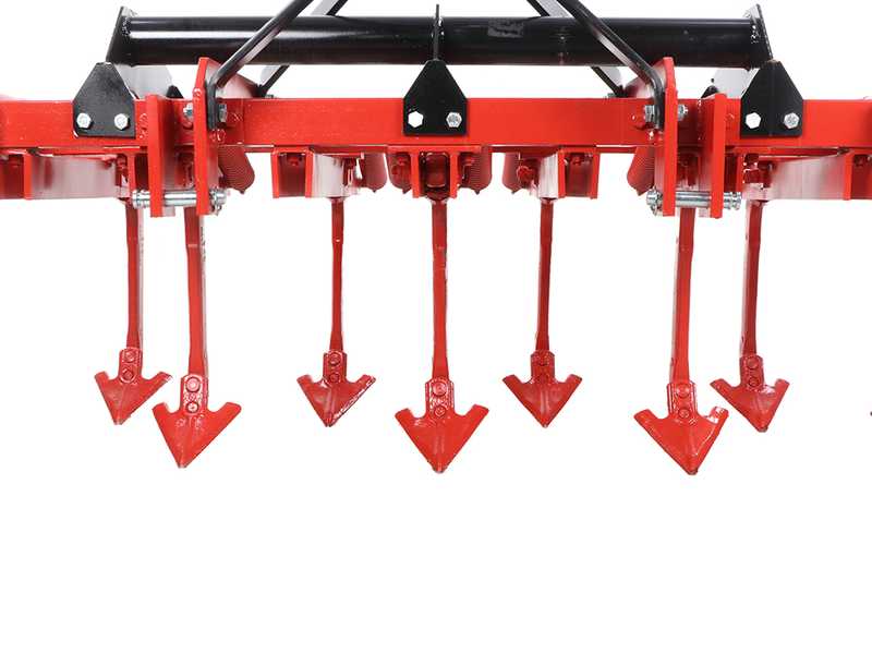 Cultivador de muelles serie pesada reforzado CMPR9/7 - Ancho de trabajo 225 cm - 9 Rejas